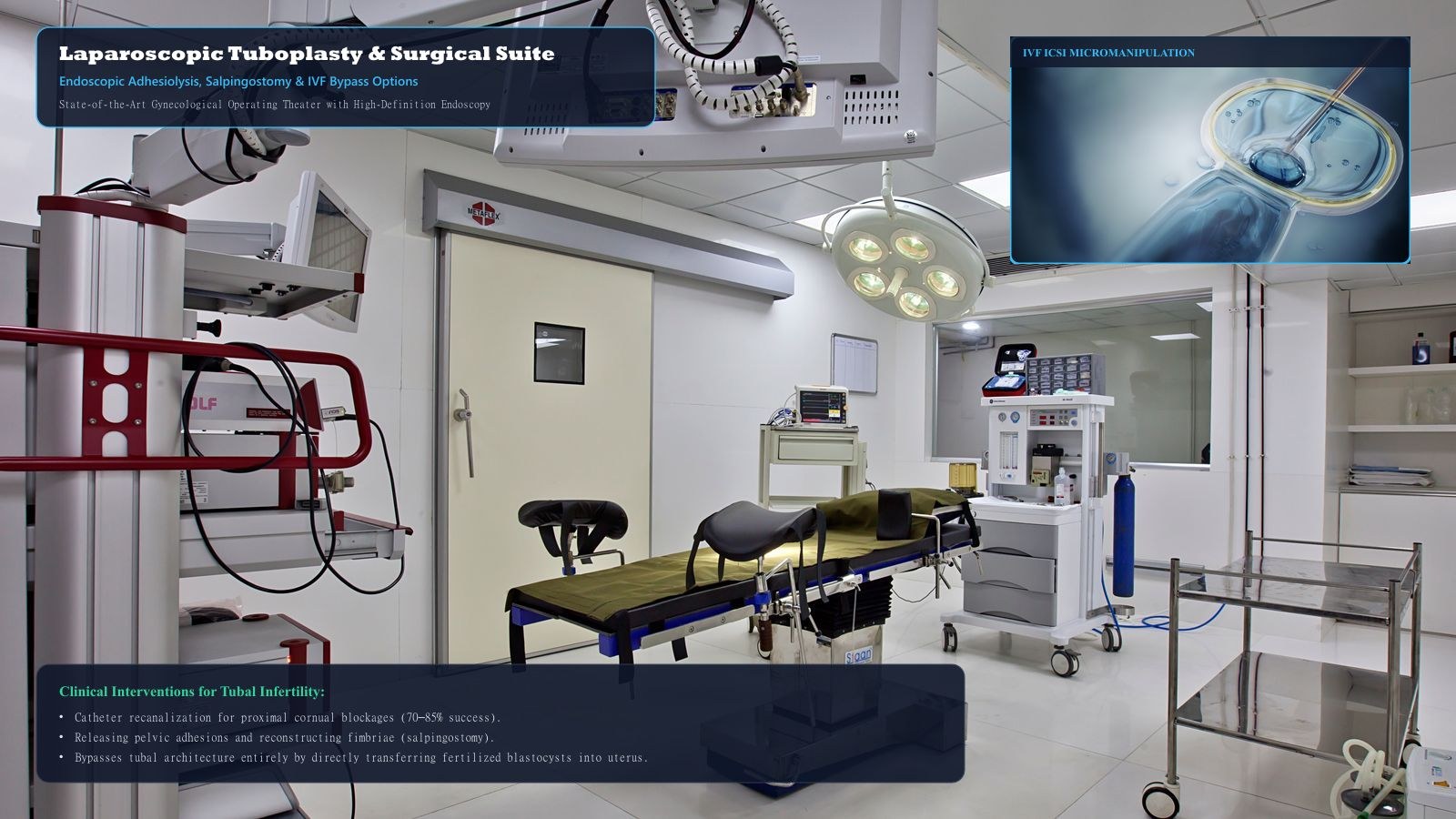 Clinical Interventions: Selective Cannulation, Laparoscopy, and IVF Bypass Clinical interventions for tubal factor infertility: Selective tubal cannulation, laparoscopic tuboplasty, and IVF bypass